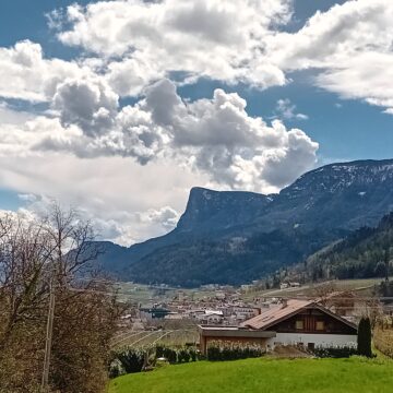 Blick vom Balkon